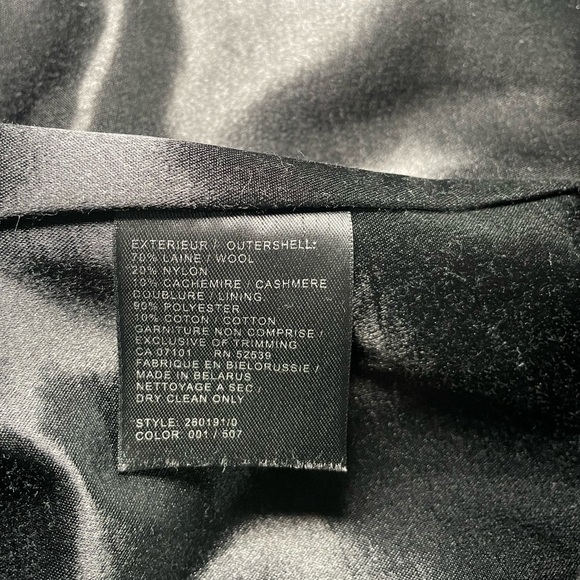 Vintage Jones New York Wool with cashmere swing coat -Size 14 - Picture 9 of 13